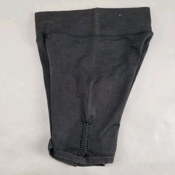 Aerie Offline Hi Rise Bike Short Womens Medium Gray 7" Pull On Athletic Stretch - Picture 2 of 8